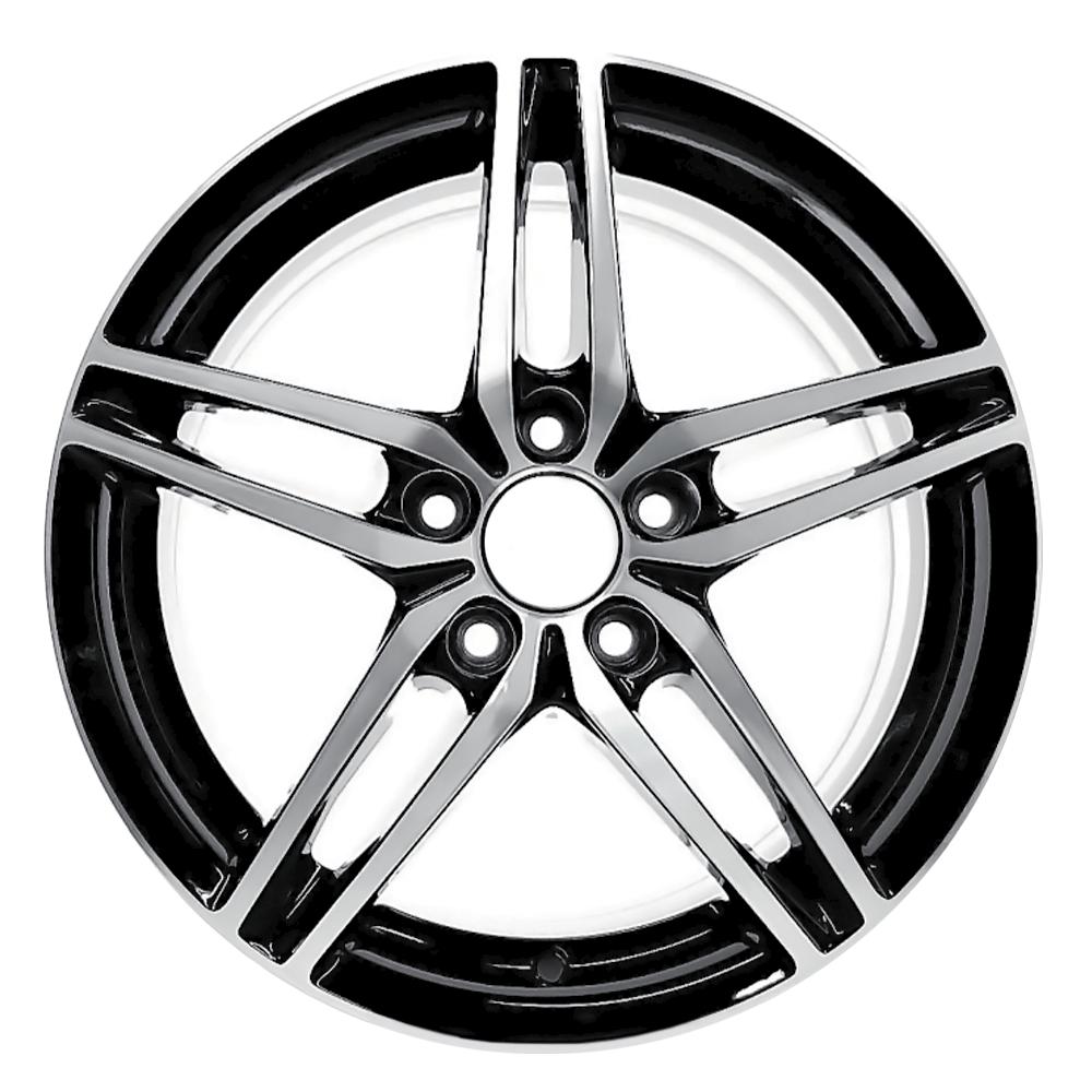 Диск литой 6,5*16 5*114,3 ET45 D66,1 Вектор B219 Алмаз черный