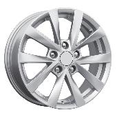 Диск литой 6,5*16 5*114,3 ET45 67,1 КиК KC863 сильвер