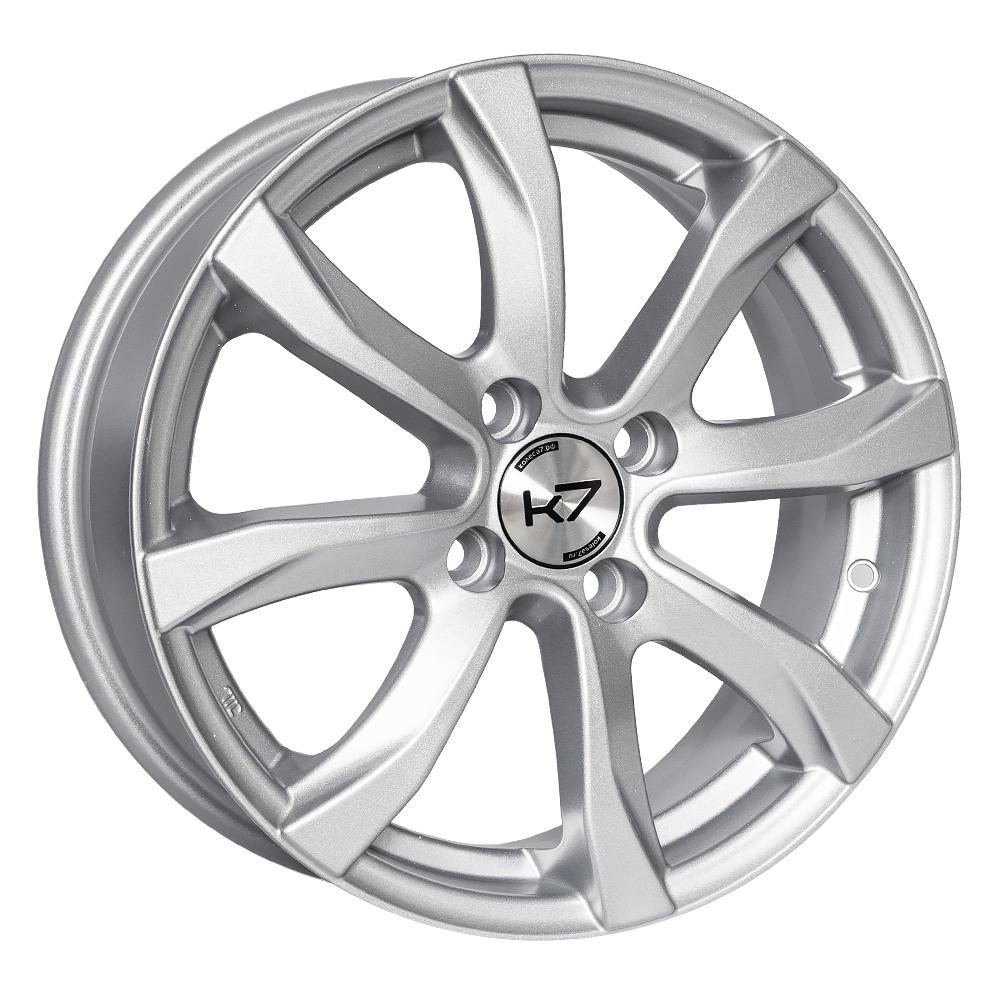 Диск литой 6*15 4*114,3 ET40 D67,1 k7 K-110 Серебро