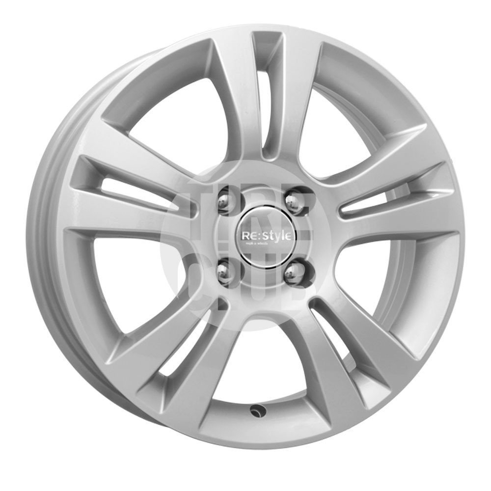 Диск литой 6,0*15 4*100 ET45 54,1 КиК КС445 (ZV Solano) сильвер