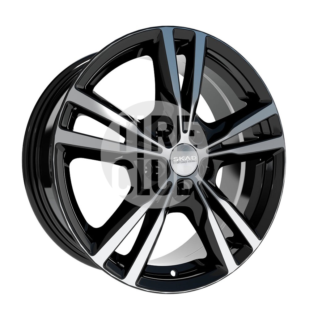 Диск литой 7,0*17 5*114,3 ET48,5 67,1 СКАД Мельбурн алмаз