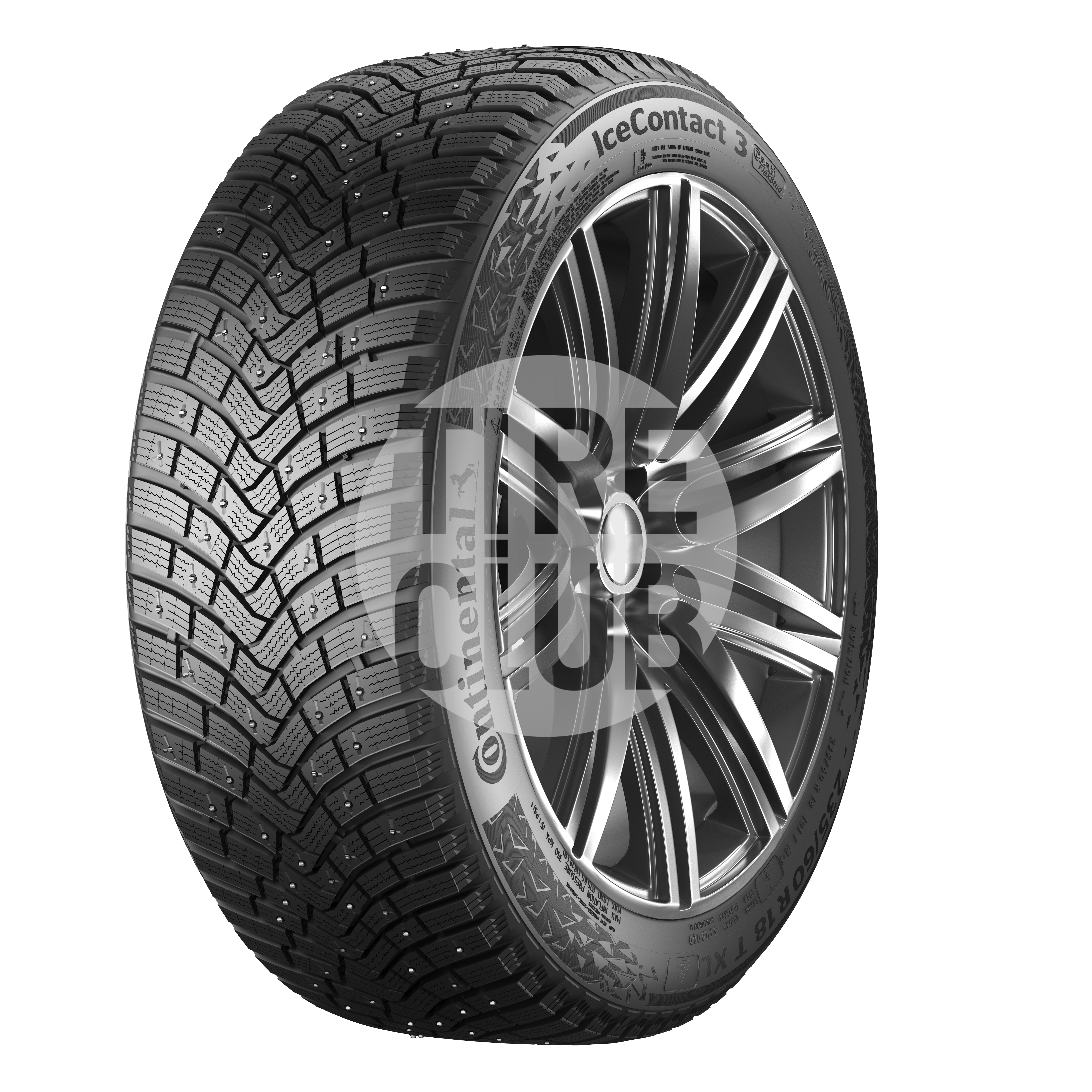 Шина 255/50R20 CONTINENTAL IceContact 3 109T шип