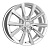 Диск литой 6,5*16 5*114,3 ET31,5 67,1 КиК КС682 (ZV 16_Sportage) сильвер